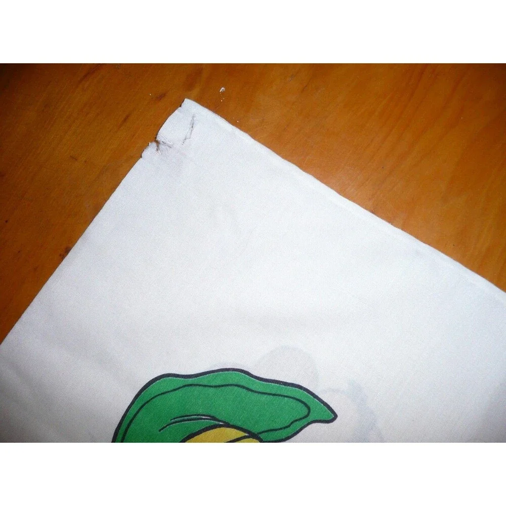 Vintage Nintendo Super Mario + Legend of Zelda Twin Sheet set Pillowcase 1988